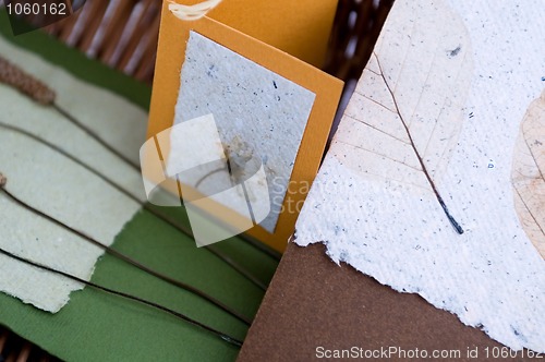 Image of hand-made paper