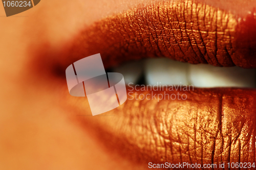 Image of bright lips
