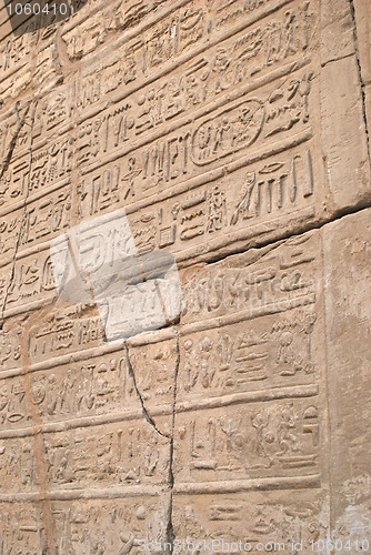 Image of hieroglyphic backgroung