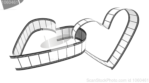 Image of Two Blank Filmes Heart