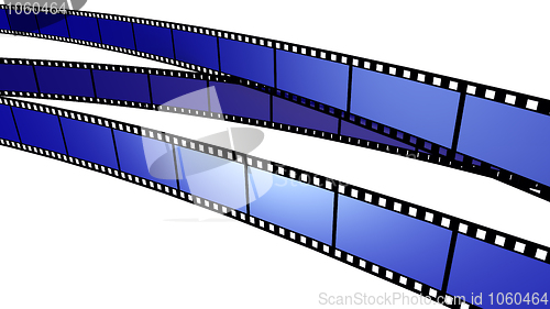 Image of Three blue Film