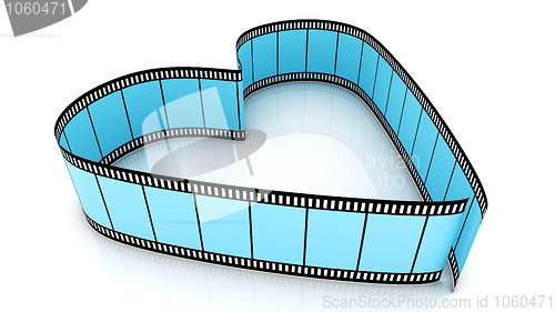 Image of Blue Blank Filmes Heart