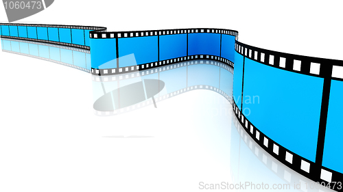 Image of Colored 3d blank films