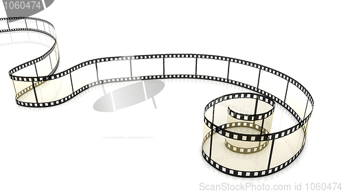 Image of Blank film strip