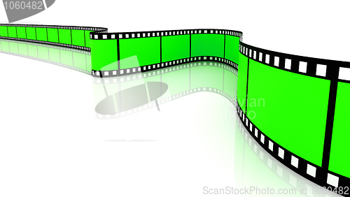 Image of Colored 3d blank films