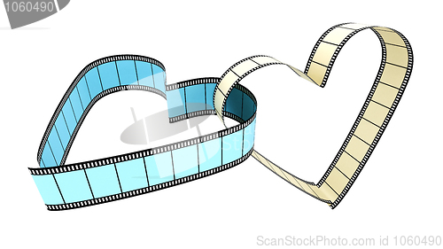 Image of Two Blank Filmes Heart