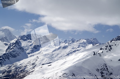 Image of Snowy mountains