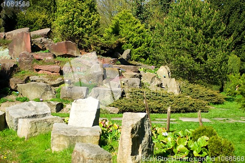 Image of rock garden