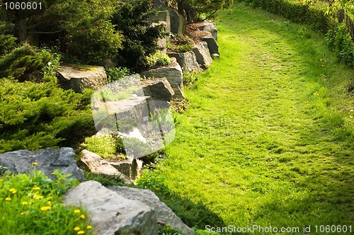 Image of rock garden