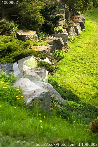 Image of rock garden