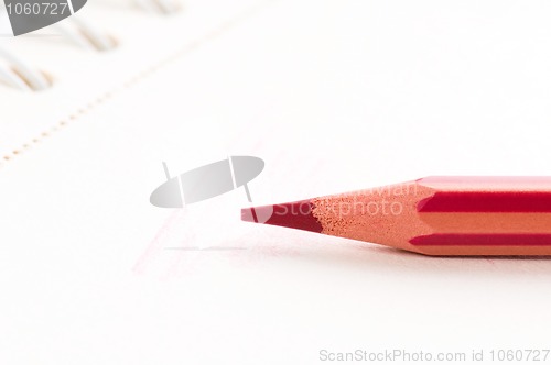 Image of red pencil