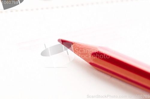 Image of red crayon