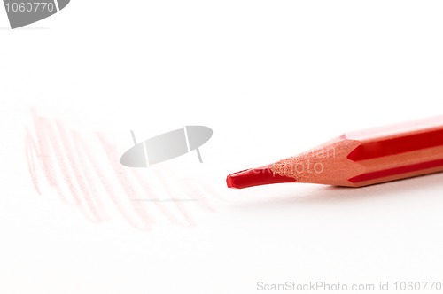 Image of red crayon