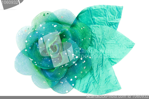 Image of Green fabrics rose