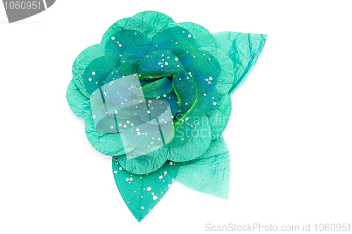 Image of Green fabrics rose