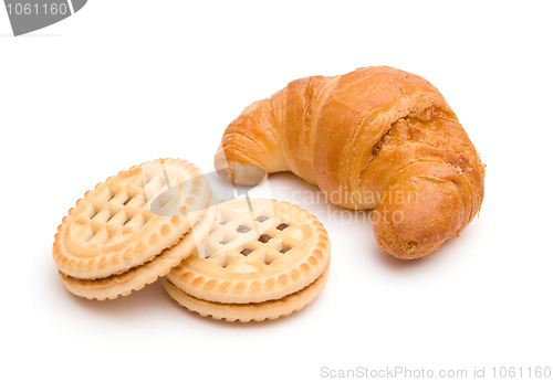 Image of Croissant and cookies