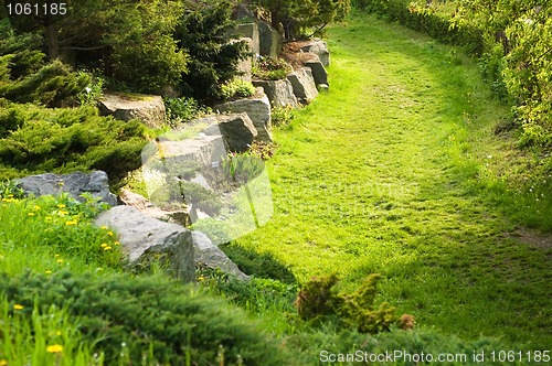 Image of rock garden