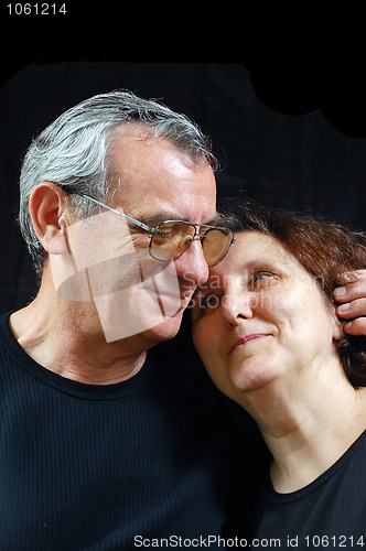 Image of happy senior couple