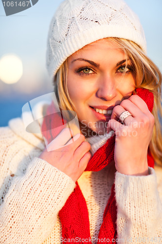 Image of Winter woman