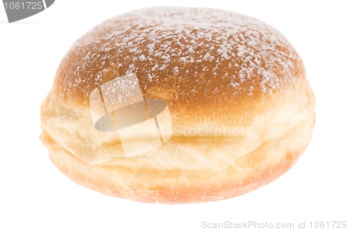 Image of doughnut on white background