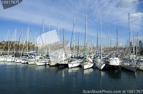 Image of Port Vell in Barcelona