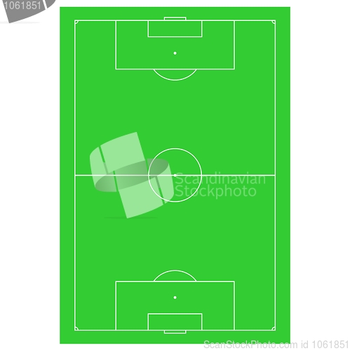 Image of Football soccer field