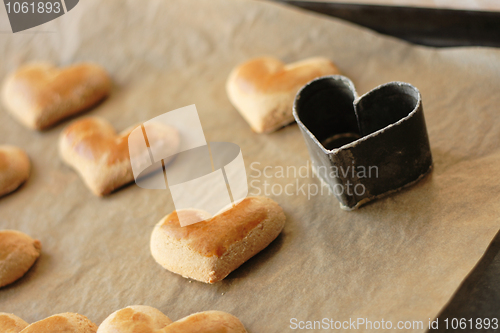 Image of heart cookies