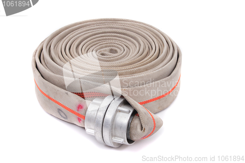 Image of fire fighter hose 