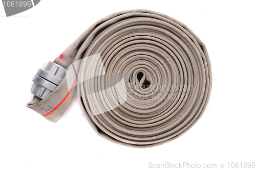 Image of fire fighter hose 