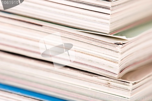 Image of Stack of magazines
