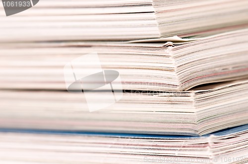 Image of Stack of magazines