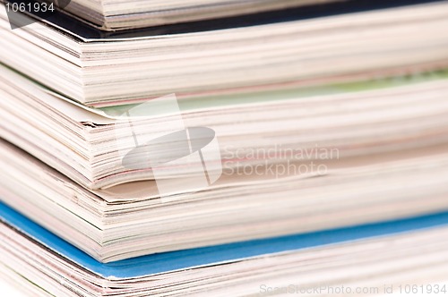 Image of Stack of magazines