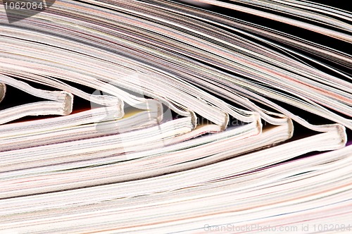 Image of Stack of magazines 