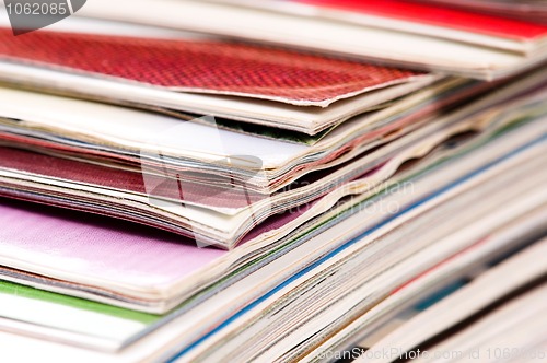 Image of Stack of magazines 