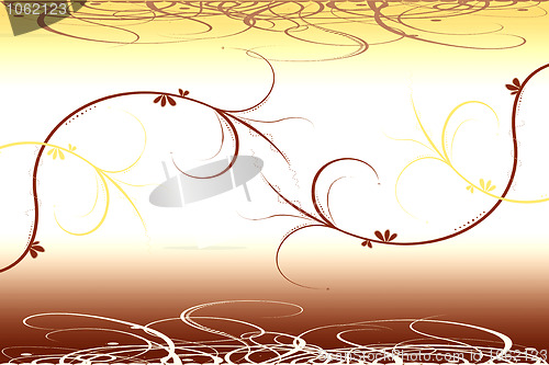 Image of Abstract floral background 