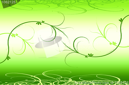 Image of Abstract floral background 