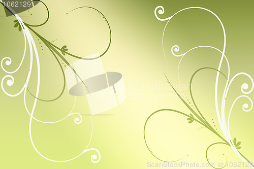 Image of Beautiful abstract floral background 