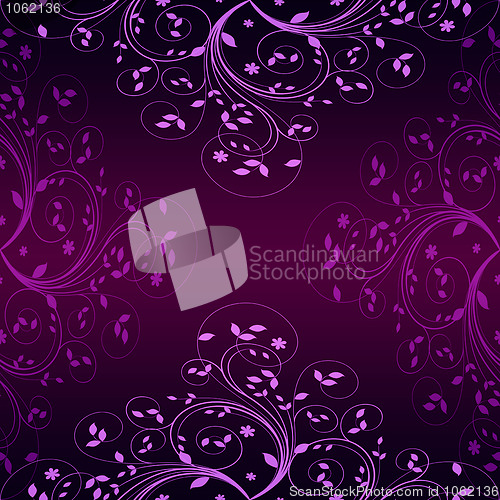 Image of Beautiful abstract floral background 