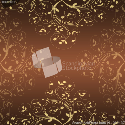 Image of Beautiful abstract floral background 