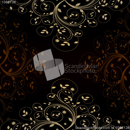 Image of Beautiful abstract floral background 