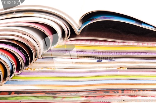 Image of stack of magazines