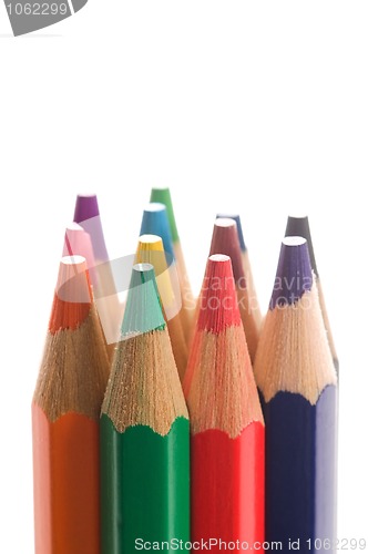 Image of Collection of colorful pencils