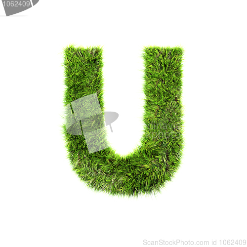 Image of Grass letter