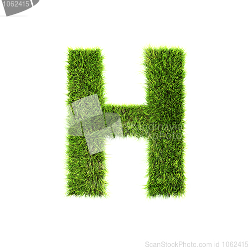 Image of Grass letter