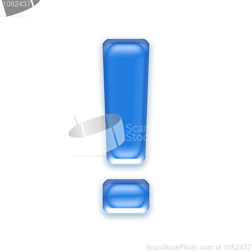 Image of Aqua exclamation point