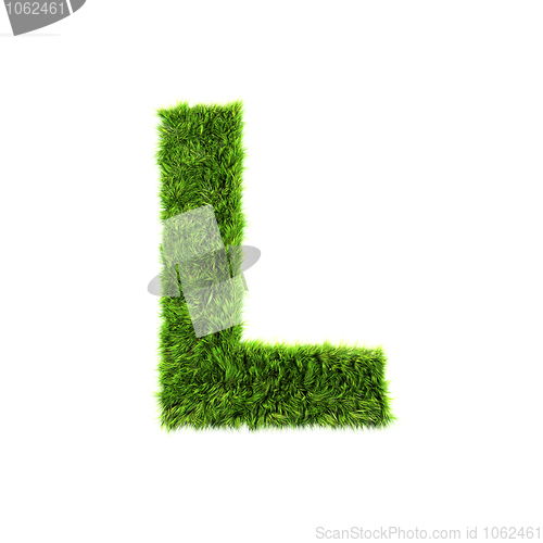 Image of Grass letter