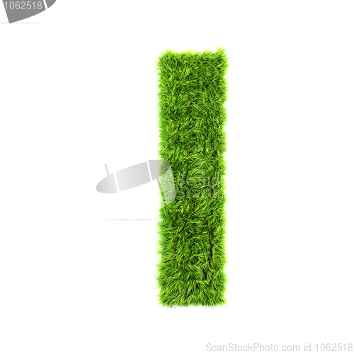 Image of grass lower-case letter