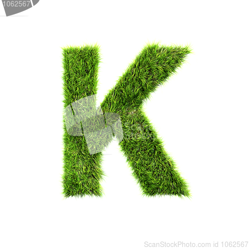 Image of Grass letter