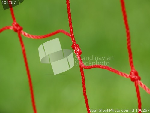 Image of soccer goal net