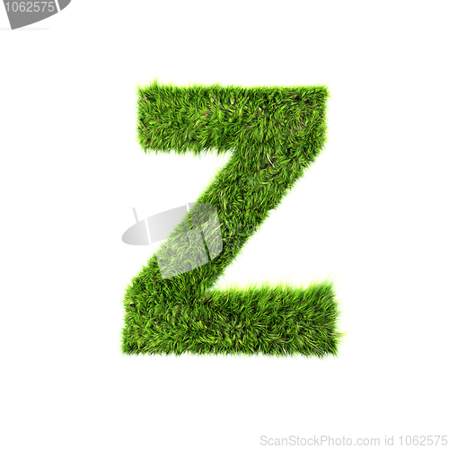 Image of Grass letter